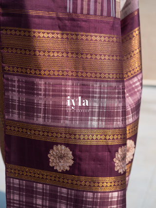 The Signature Madras Plaids x Dahlia Kanjeevaram