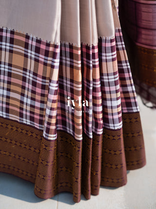 The Signature Madras Plaids x Dahlia Kanjeevaram
