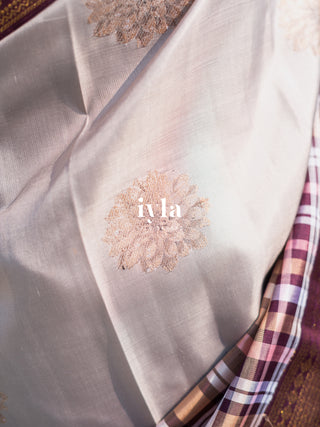 The Signature Madras Plaids x Dahlia Kanjeevaram