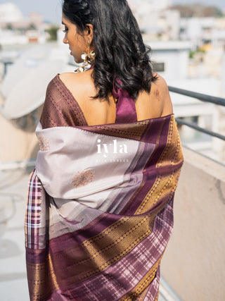 The Signature Madras Plaids x Dahlia Kanjeevaram