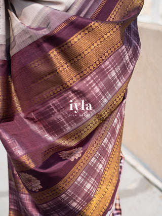 The Signature Madras Plaids x Dahlia Kanjeevaram