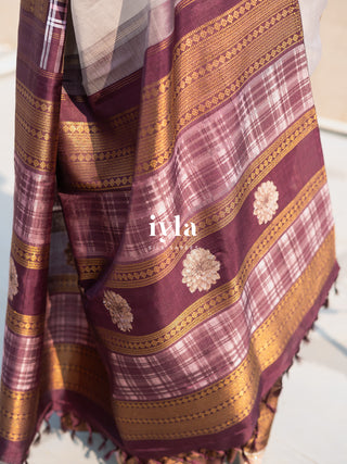 The Signature Madras Plaids x Dahlia Kanjeevaram