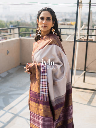 The Signature Madras Plaids x Dahlia Kanjeevaram