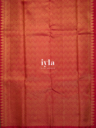 The DragonFly Kanjeevaram in Carmine Red