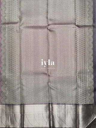 The Droplet Dream Weave Kanjeevaram in Dark Beige