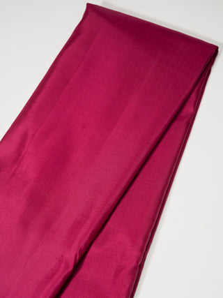 The Elephant Coronation Kanjeevaram in Wine Pink