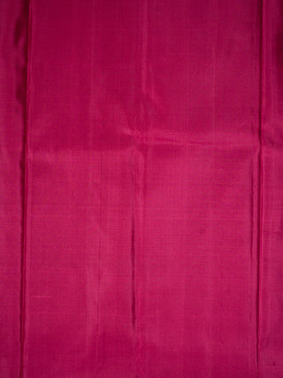 The Elephant Coronation Kanjeevaram in Wine Pink