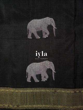 The Beyond Legacy - Elephant Glory Kanjeevaram in Pure Gold Zari