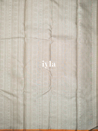 The Elephant in Power Plaid Kanjeevaram