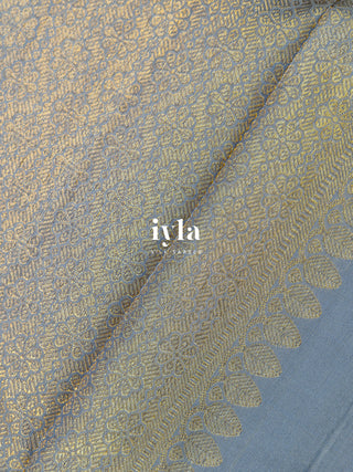 The Barbie Pink Elephants in Love Kanjeevaram