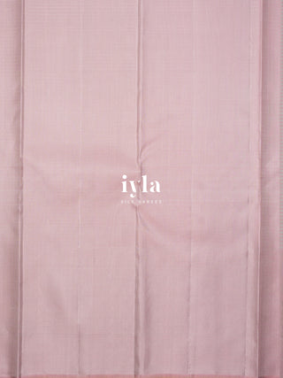 The Royal Equine Kanjeevaram in Baby Pink