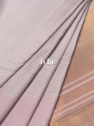 The Royal Equine Kanjeevaram in Baby Pink