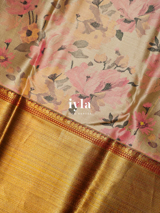 The Dreamy Flower Garden Kanjeevaram