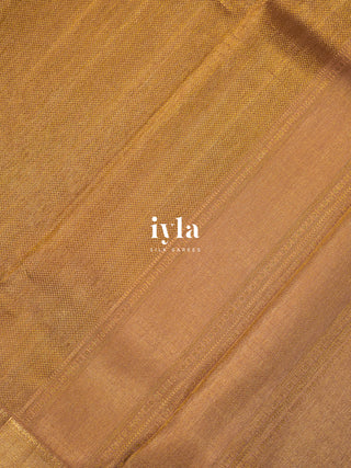 The Aura of Identity Kanjeevaram in Champagne Beige