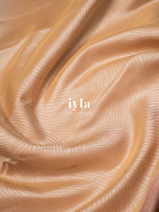 The Aura of Identity Kanjeevaram in Champagne Beige