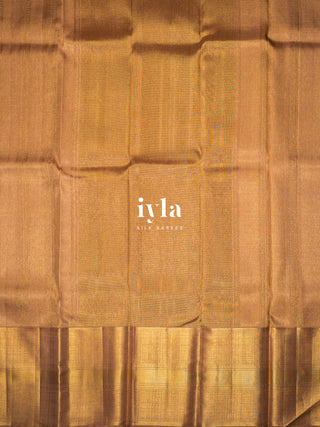 The Aura of Identity Kanjeevaram in Champagne Beige