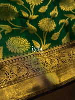 Load image into Gallery viewer, The Vintage Wild Blooms Bridal Kanjeevaram
