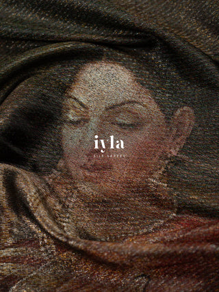 The Damayanti x Deer - Reversible Kanjeevaram in Pewter Grey