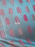 Load image into Gallery viewer, The Ice Popsicles Kanjeevaram in Olympic Blue
