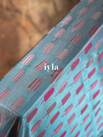 Load image into Gallery viewer, The Ice Popsicles Kanjeevaram in Olympic Blue
