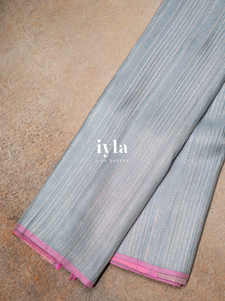 The Icy Blue Signature Kanjeevaram