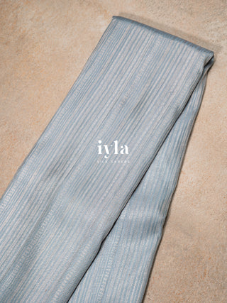 The Icy Blue Signature Kanjeevaram