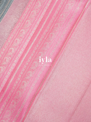 The Icy Blue Signature Kanjeevaram