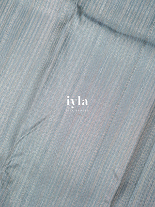 The Icy Blue Signature Kanjeevaram