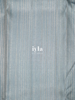 The Icy Blue Signature Kanjeevaram
