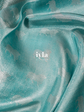 The Pichwai Painting Inspired Holy cows Kanjeevaram