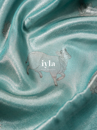 The Pichwai Painting Inspired Holy cows Kanjeevaram