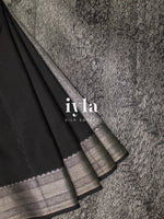 Load image into Gallery viewer, The Japanese Dreamy Field of Flowers Silk Saree
