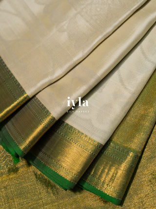 The Divine Drape of Radha Krishna Kanjeevaram