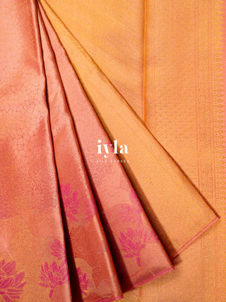 The Blooming Lotus Symphony Kanjeevaram