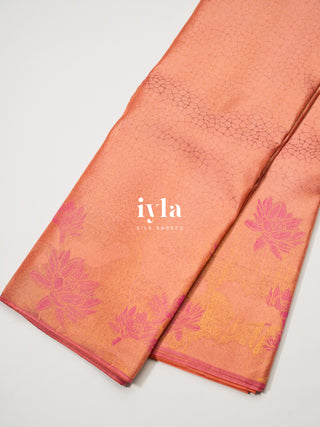 The Blooming Lotus Symphony Kanjeevaram