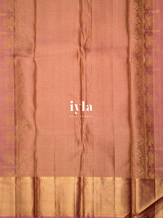 The Lotus DayDream Kanjeevaram in Flamingo Pink