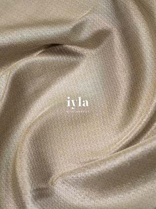 The Lotus Pond Kanjeevaram Dipped in Silver