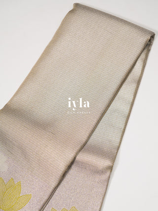 The Lotus Pond Kanjeevaram Dipped in Silver