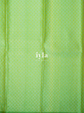 The Lotus Pond Kanjeevaram Dipped in Silver