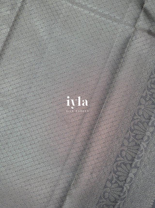 The Lotus Pond Kanjeevaram Dipped in silver