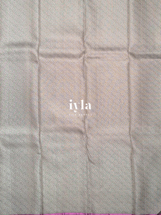 The Butterfly Weave Kanjeevaram in Spanish Orange