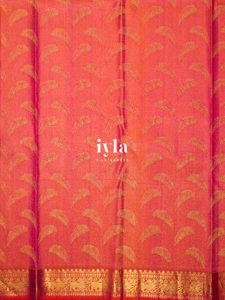 The Painted Colour Storm Silk Saree