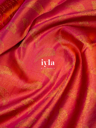 The Painted Colour Storm Silk Saree