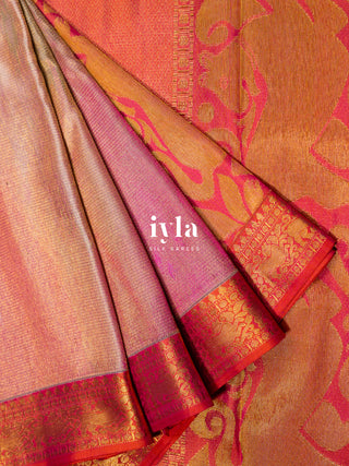 The Painted Colour Storm Silk Saree