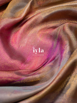 The Painted Colour Storm Silk Saree