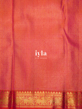 The Painted Colour Storm Silk Saree
