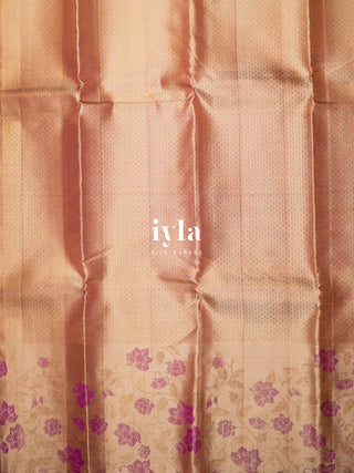 The Almond Bisque Blossom Edit Kanjeevaram