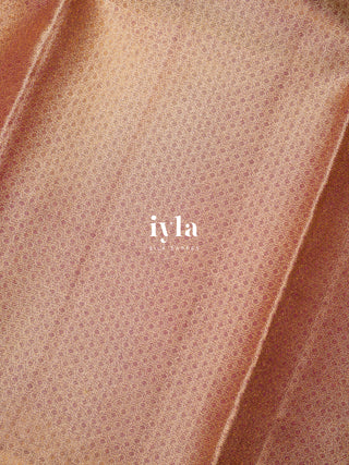 The Almond Bisque Blossom Edit Kanjeevaram