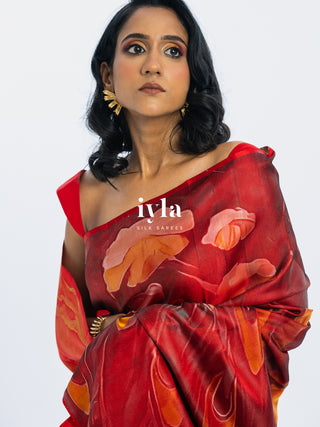 The Peacocks of the Sacred Grove Kanjeevaram