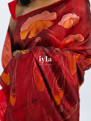 The Peacocks of the Sacred Grove Kanjeevaram